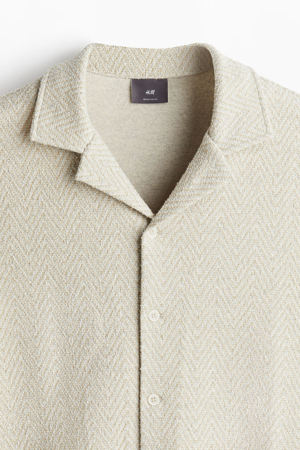 Camisa resort en espiguilla Regular Fit - H&m фото 6