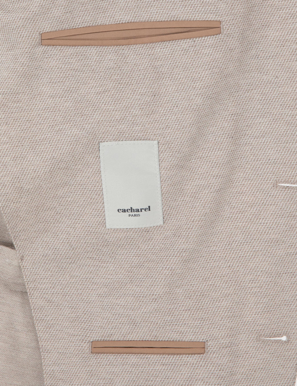 Bej Slim Fit Tak_m Elbise - Cacharel фото 6