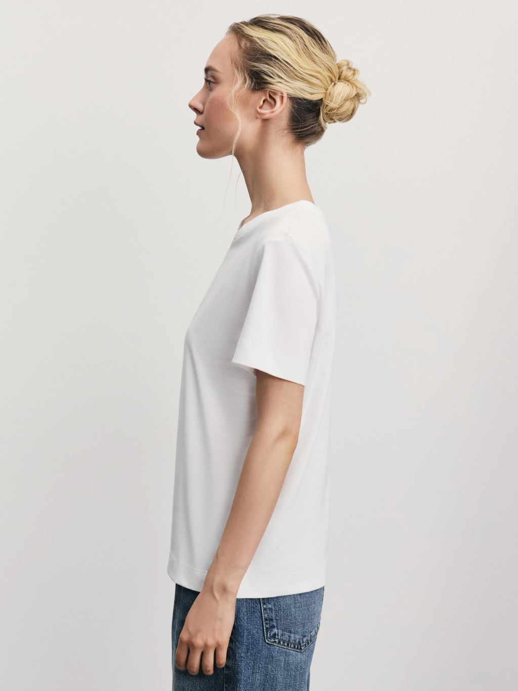 Футболка из хлопка с принтом / Zarina  фото 4