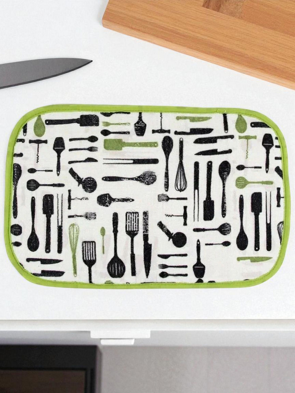 Коврик для сушки посуды MDM-01 из микрофибры 40*25см 310253 /MALLONY/