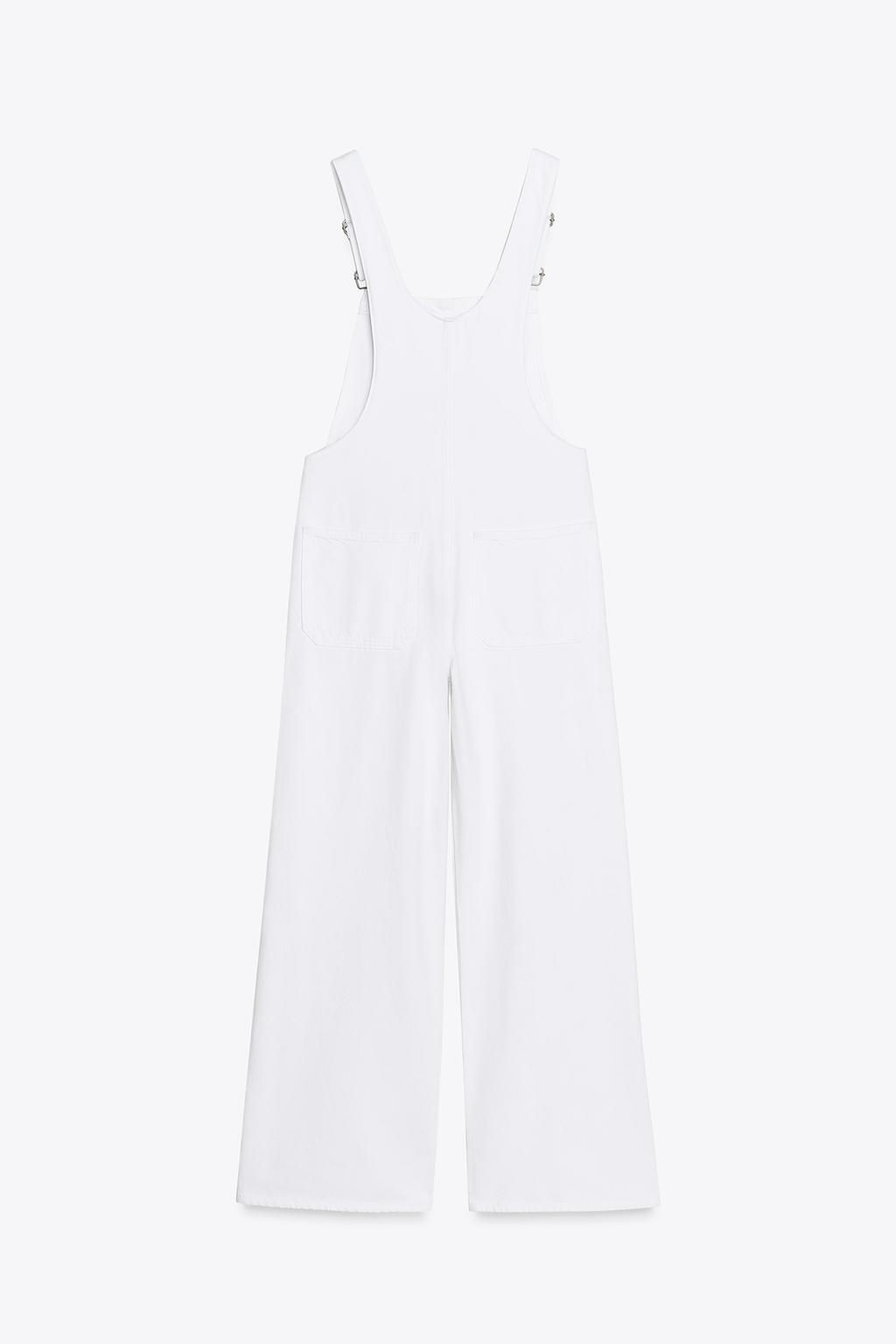DENIM DUNGAREE JUMPSUIT - Zara фото 6