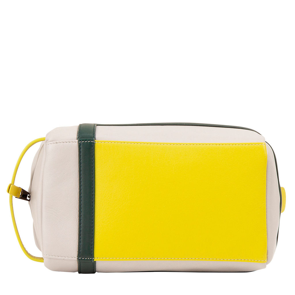 Кожаная косметичка DuDu Bags серии Lampedusa | жемчужный серый - Dudubags фото 3
