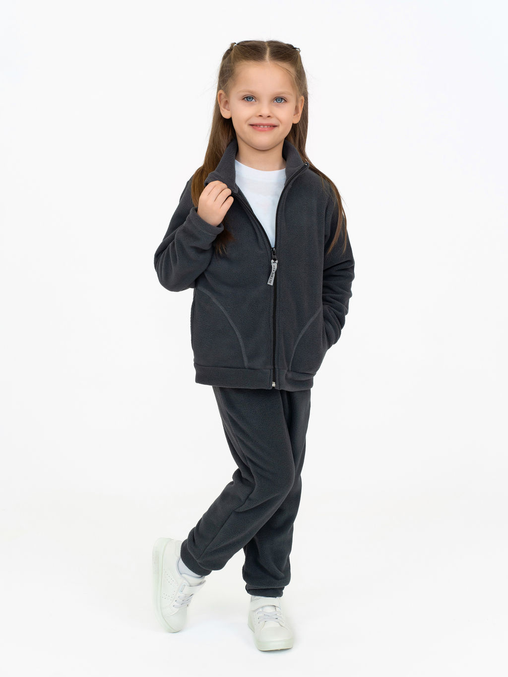 Костюм детский флисовый антрацит