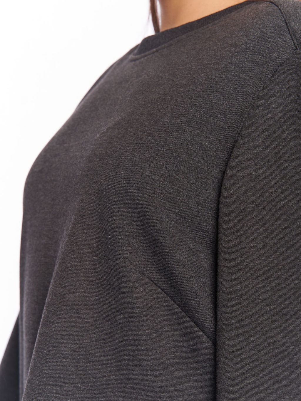Свитшот с объемными рукавами SV01502MEL22 - Артесса фото 5