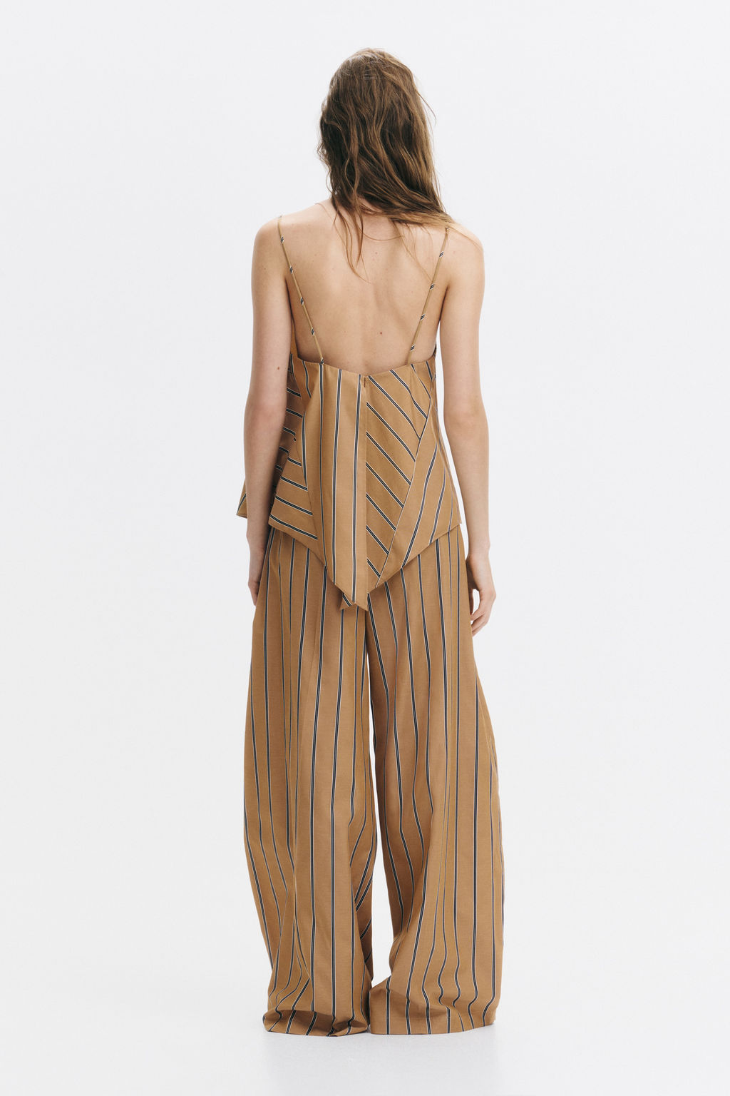 Pantal?n amplio con detalle cruzado - H&m фото 5