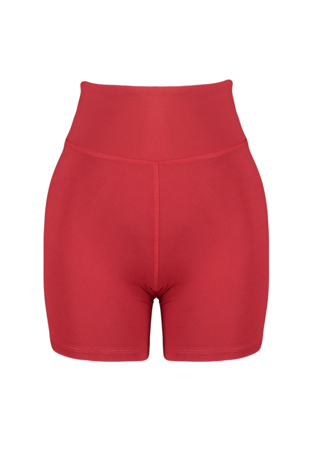 TRENDYOLMILLA K?rm?z? F?rcal? Soft Kumas Ic Bel Cep Detayl? Orme Spor Sort/K?sa Tayt THMSS24TY00020 фото 16