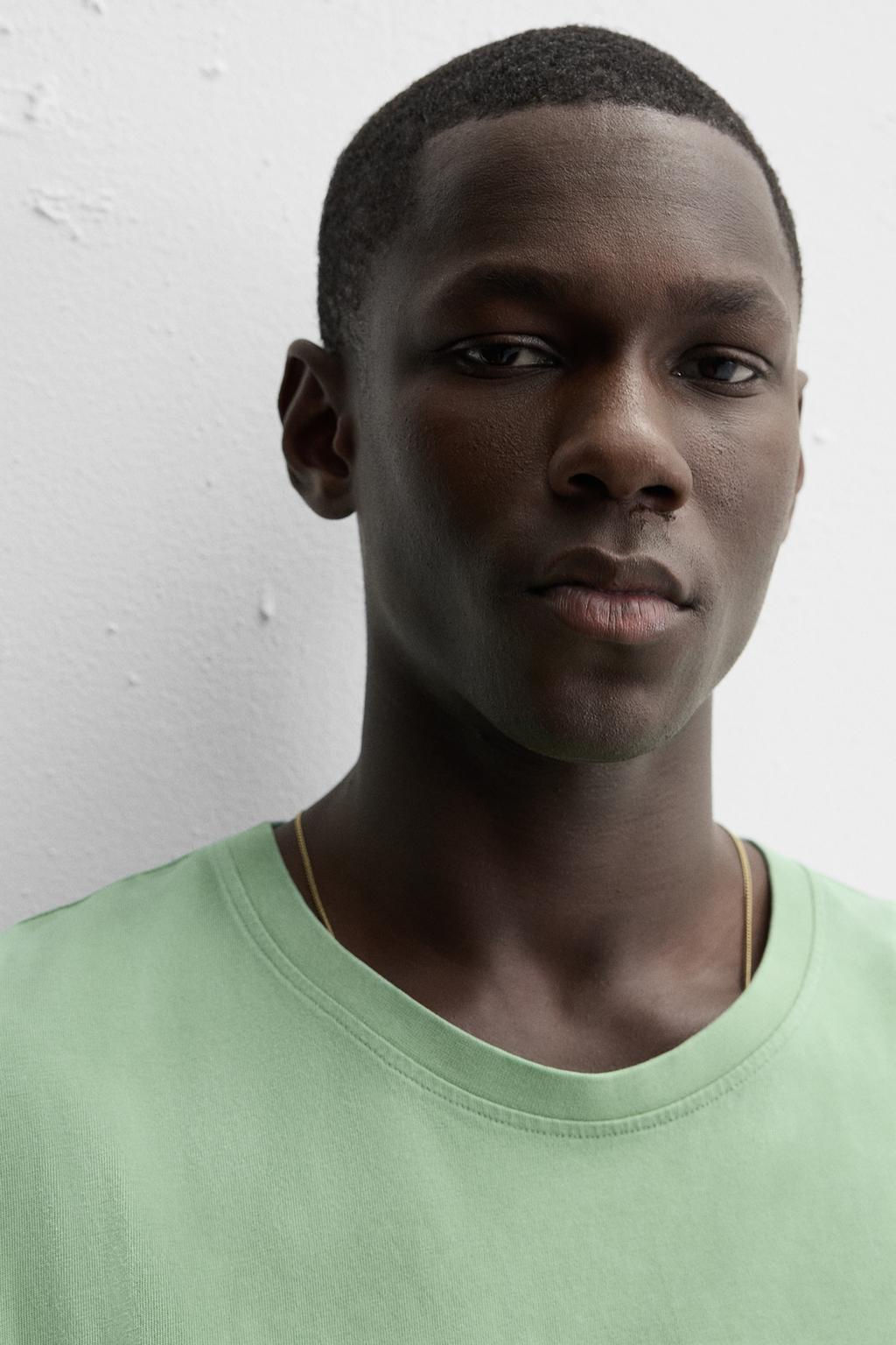 WASHED RELAXED FIT T-SHIRT - Zara фото 6