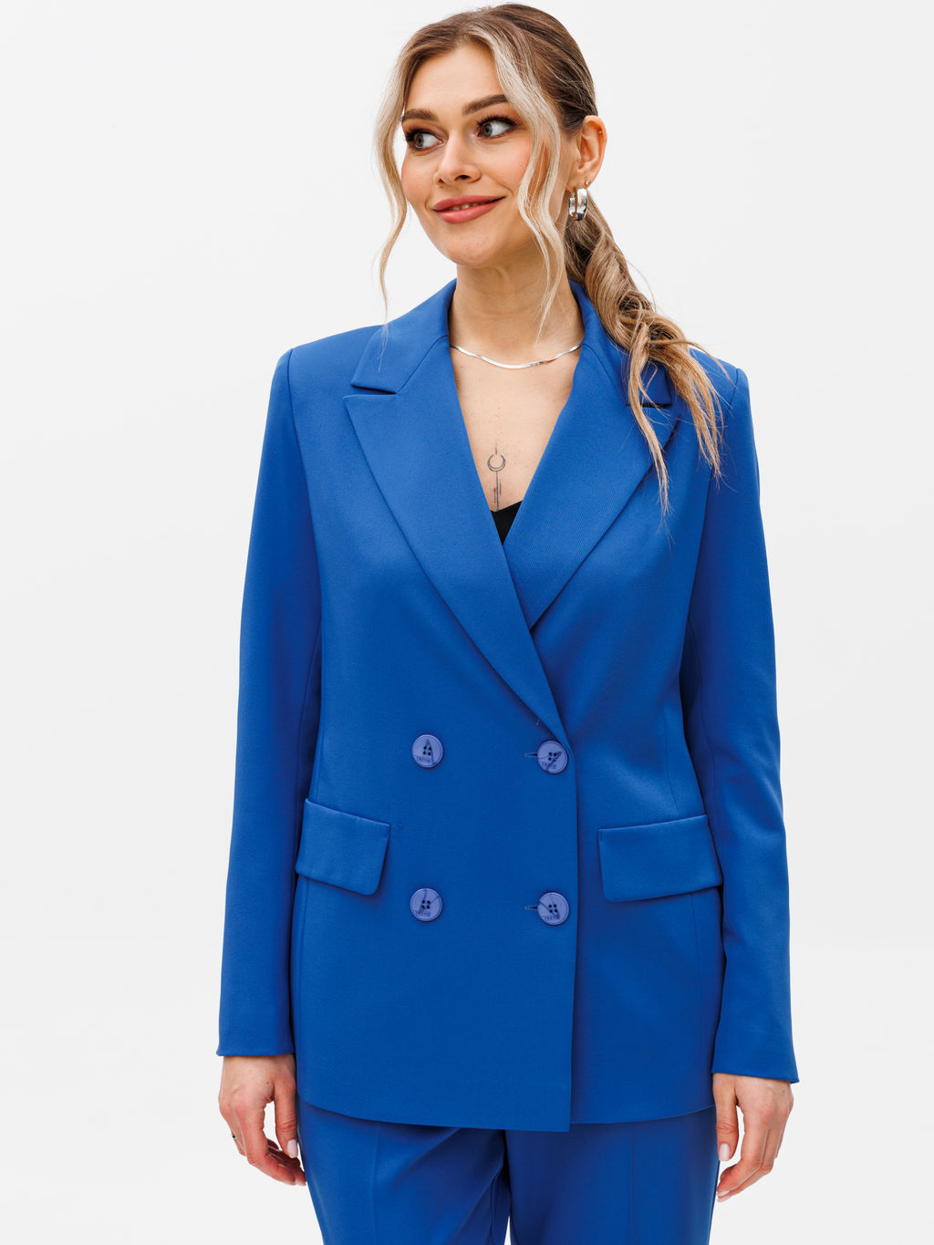 Костюм из жакета и брюк - Gizart фото 23