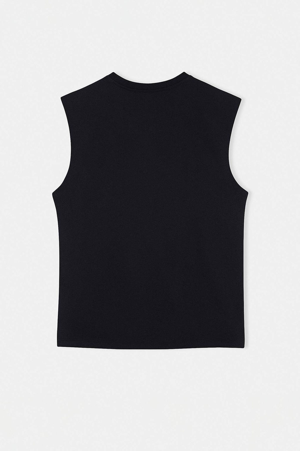 Beyaz Oversize/Genis Kesim %100 Pamuk Nak?sl? Atlet TMNSS26AL00002 - Trendyolmilla фото 5