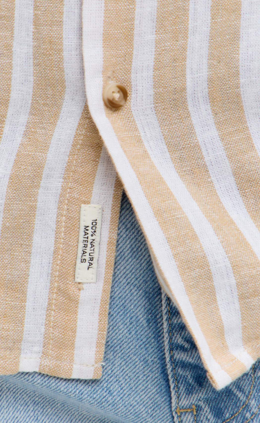 Рубашка д/р лен F611-0483 beige stripes - Fine joyce фото 7