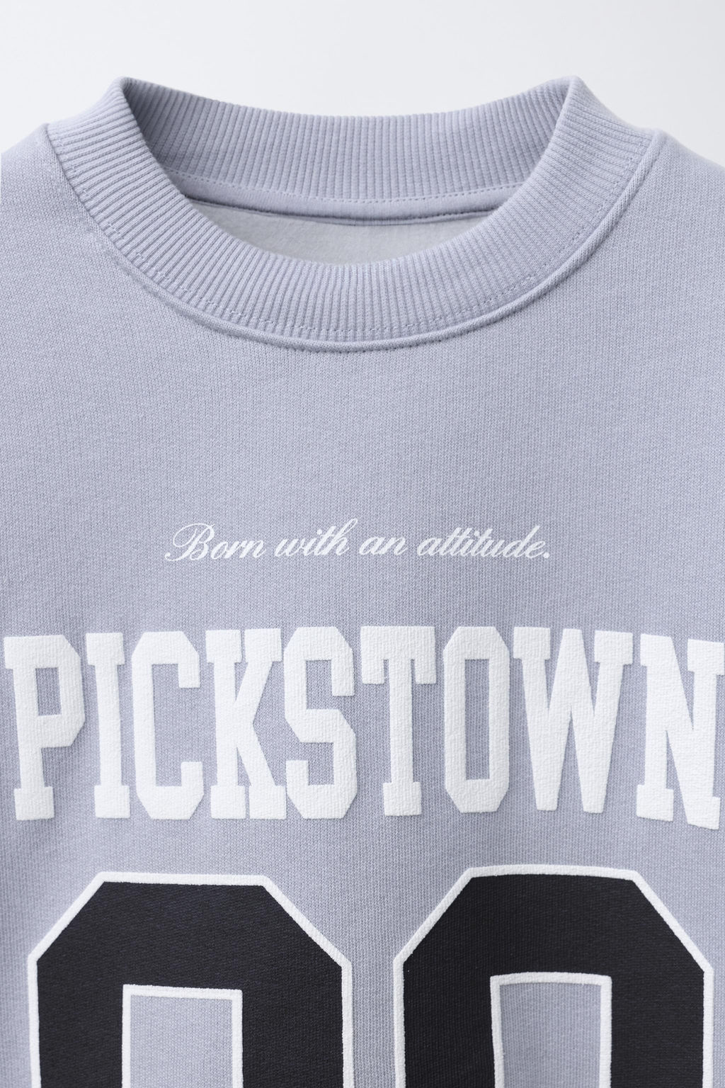 SWEATSHIRT WITH NUMBER AND SLOGAN PRINT - Zara фото 3