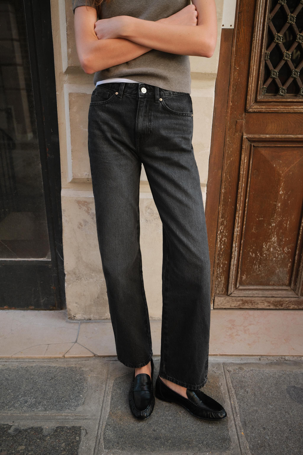 SOFT GATHERED LOAFERS