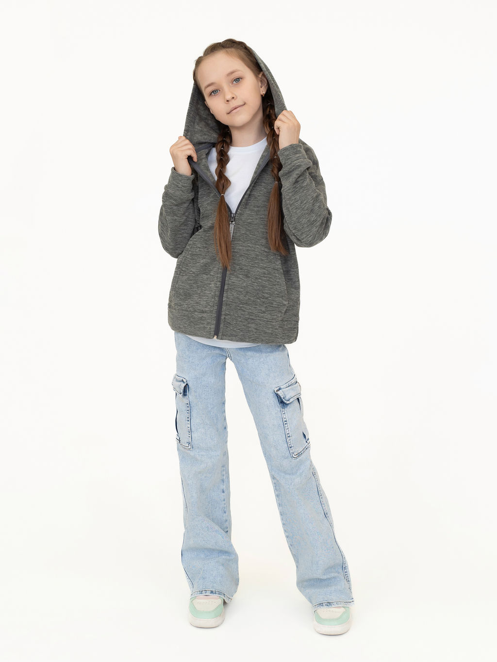 Кофта детская флисовая на замке