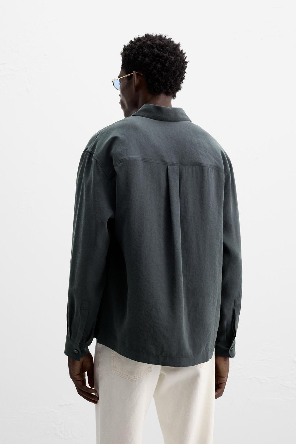 FLOWING SHIRT - LIMITED EDITION - Zara фото 3