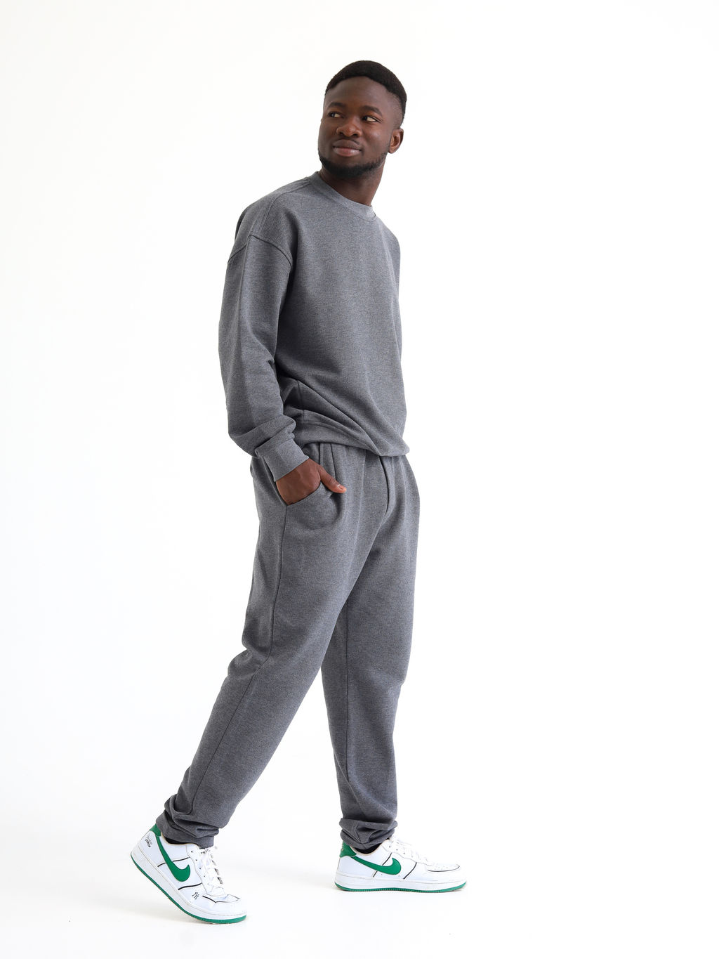 Свитшот мужской Pike, меланж - Inzibe фото 11