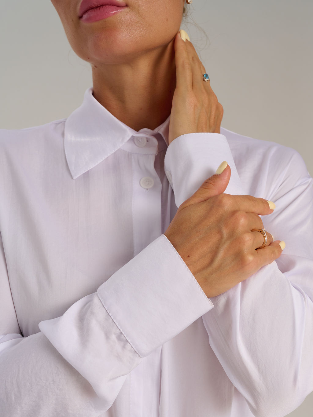 Рубашка свободного кроя