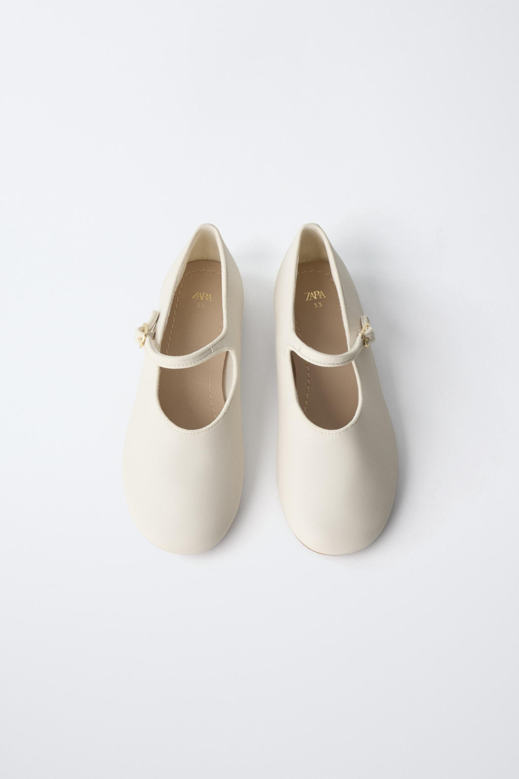 BAILARINA HEBILLA / Blanco - Zara фото 4