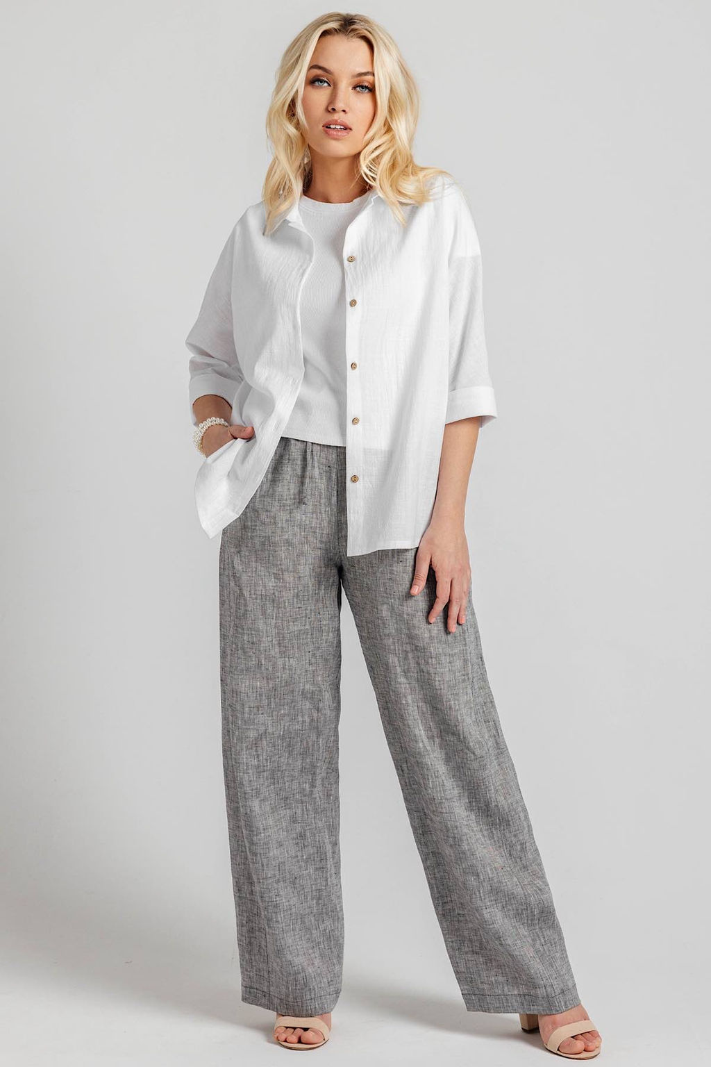 Блузка женская 4274/18/Белый - Rise фото 7