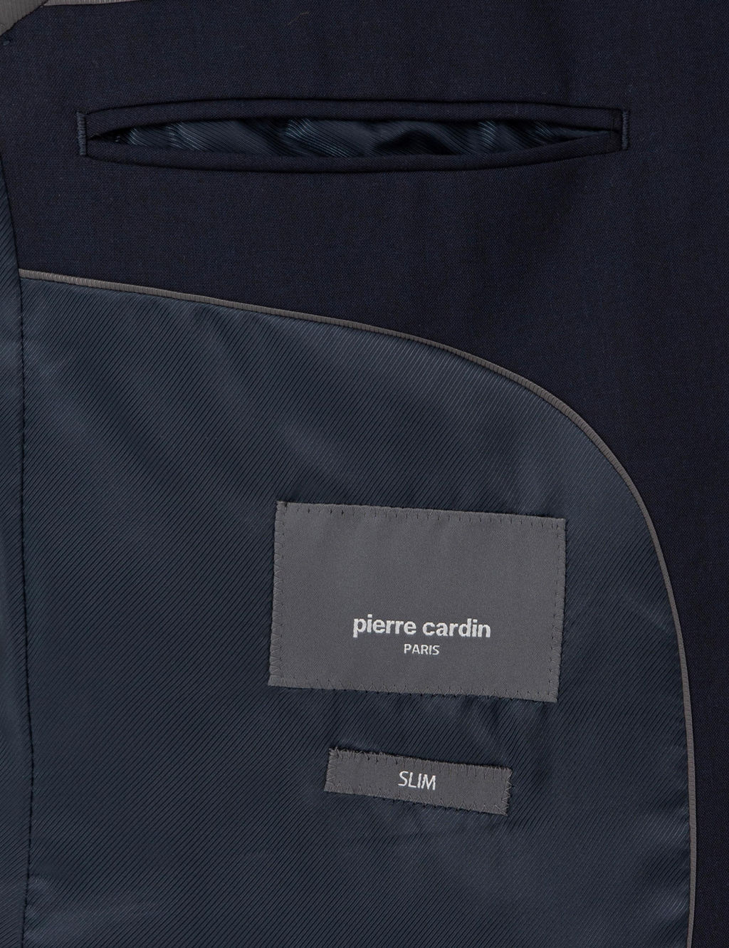 Lacivert Slim Fit Tak_m Elbise