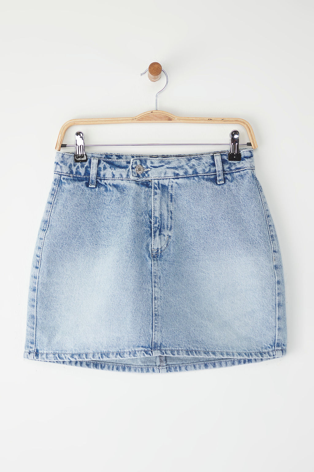 Mavi More Sustainable Yuksek Bel Mini Denim Sort Etek TWOSS25SR00079