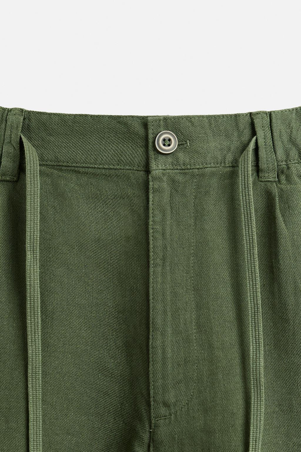 BERMUDA SHORTS LINEN BLEND - Zara фото 27