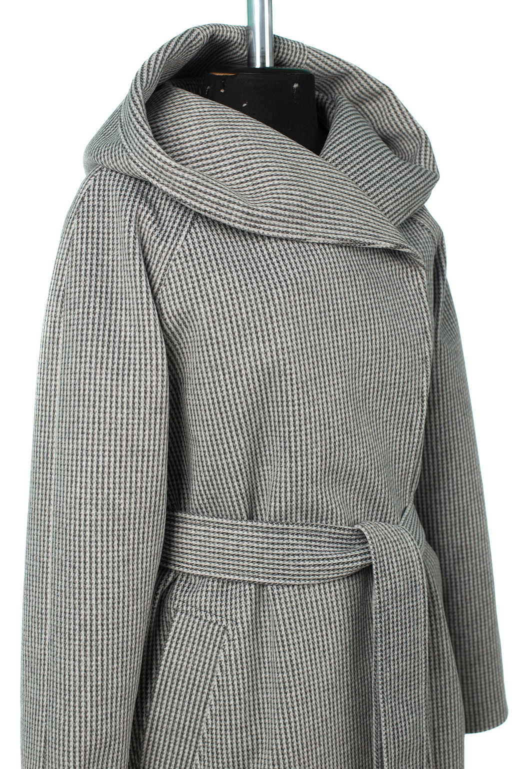 Пальто женское демисезонное (пояс) - El podio фото 8