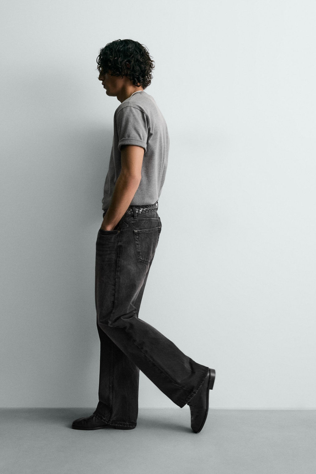 JEANS LOOSE FIT / Carb?n - Zara фото 6