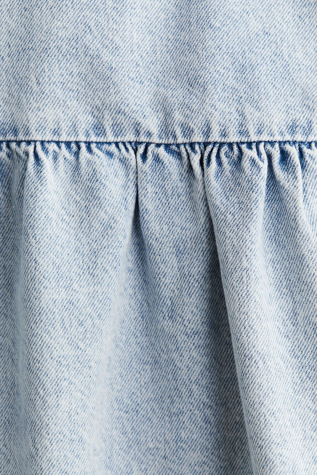 Vestido denim con lazada - H&m фото 3