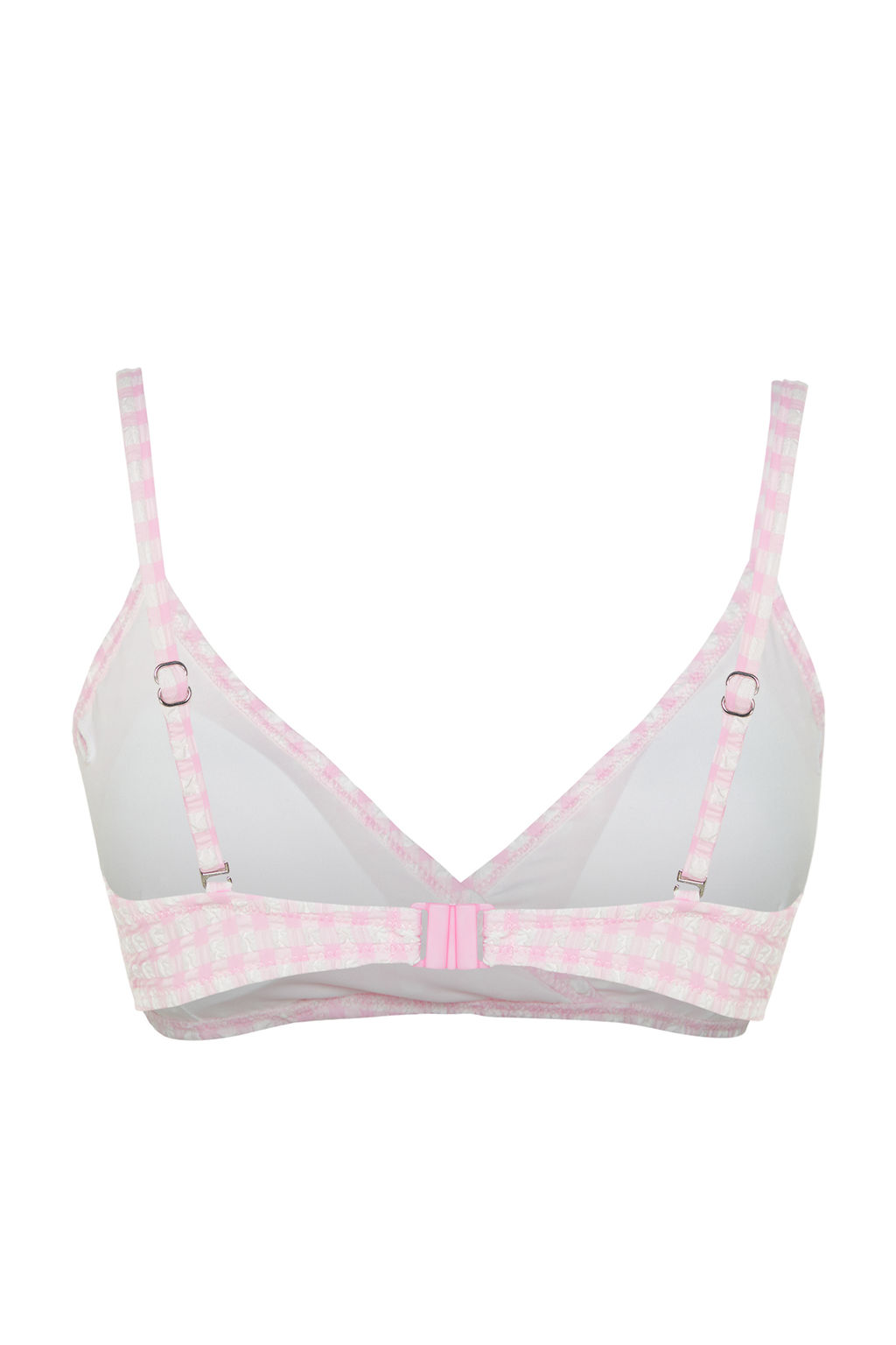 TRENDYOLMILLA Siyah-Beyaz Ucgen Bikini Ustu TBESS21BU0141 фото 13