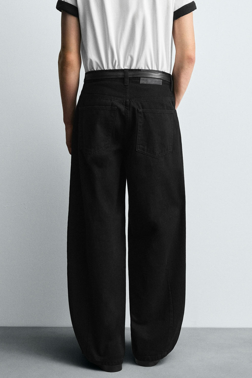 JEANS BALLOON FIT / Negro - Zara фото 12