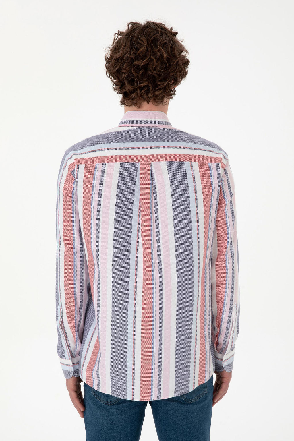 Erkek K_rm_z_ Uzun Kollu G_mlek Sepette S_rpriz _ndirim - U.s. polo assn фото 5