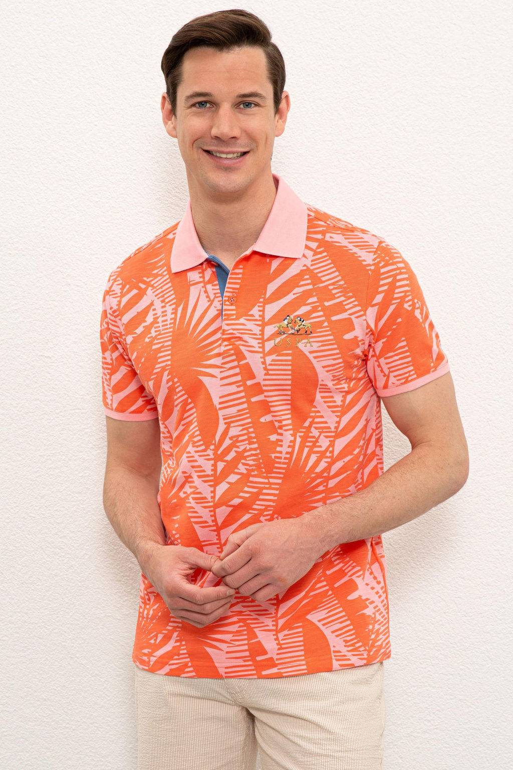 Erkek Nar _i_e_i Polo Yaka Ti__rt