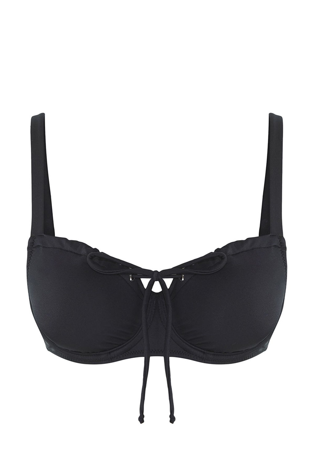 Trendyolmilla Siyah Kus Gozu Baglama Detayl? Bikini Ustu TBESS25BU00059  фото 4