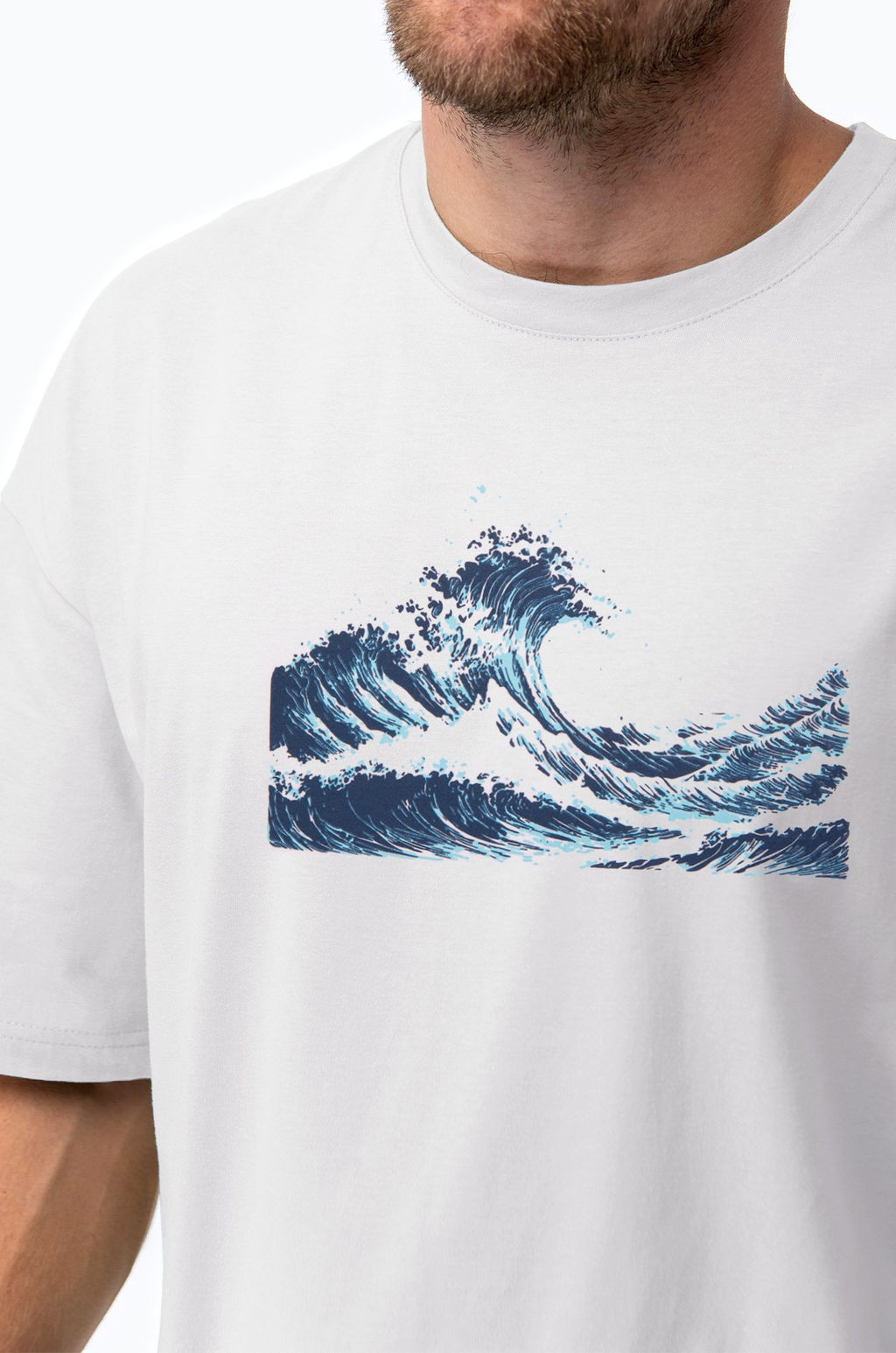 Футболка унисекс оверсайз Happy Fox  фото 5