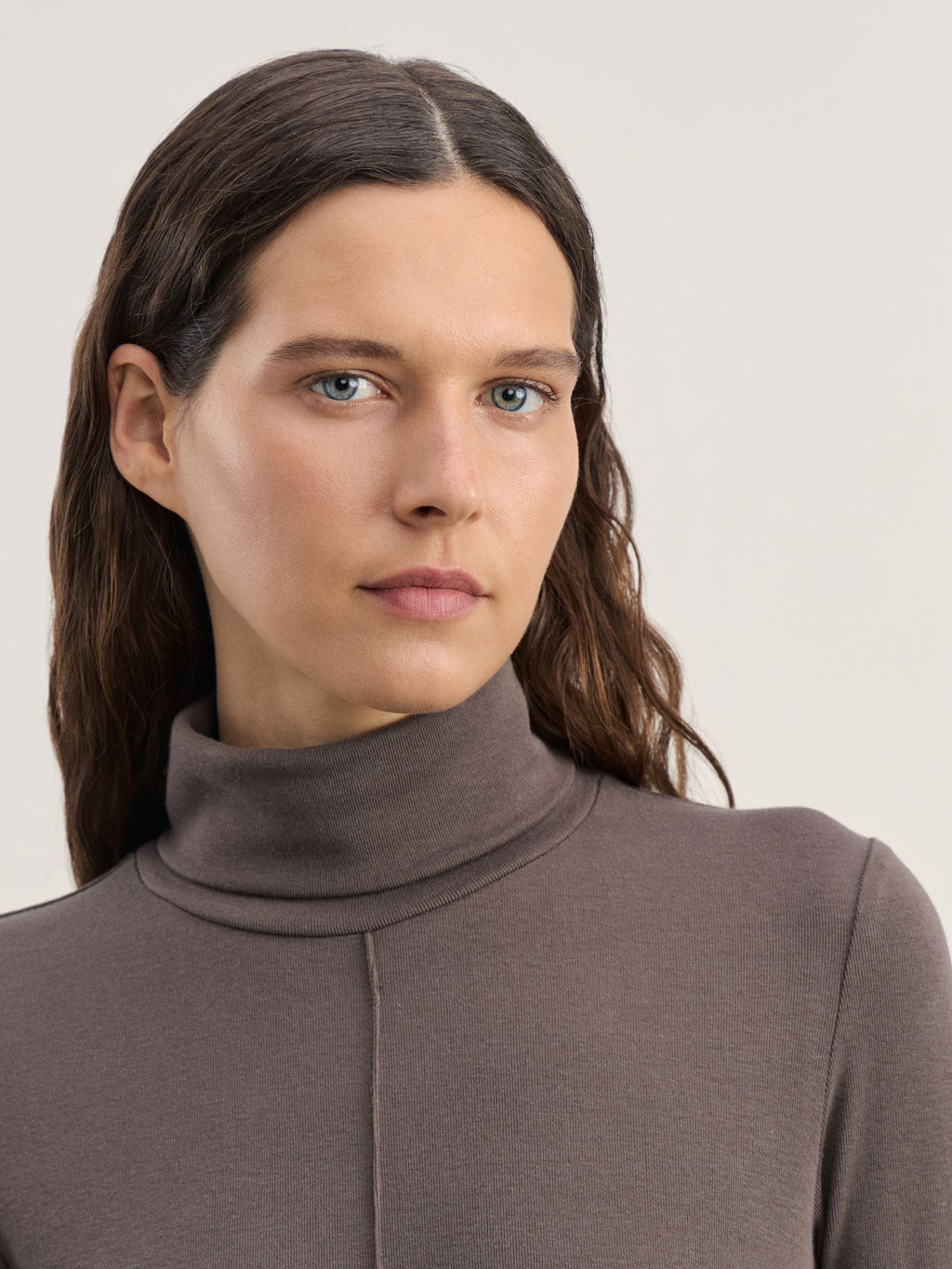 Водолазка из модала со швом / Zarina  фото 7