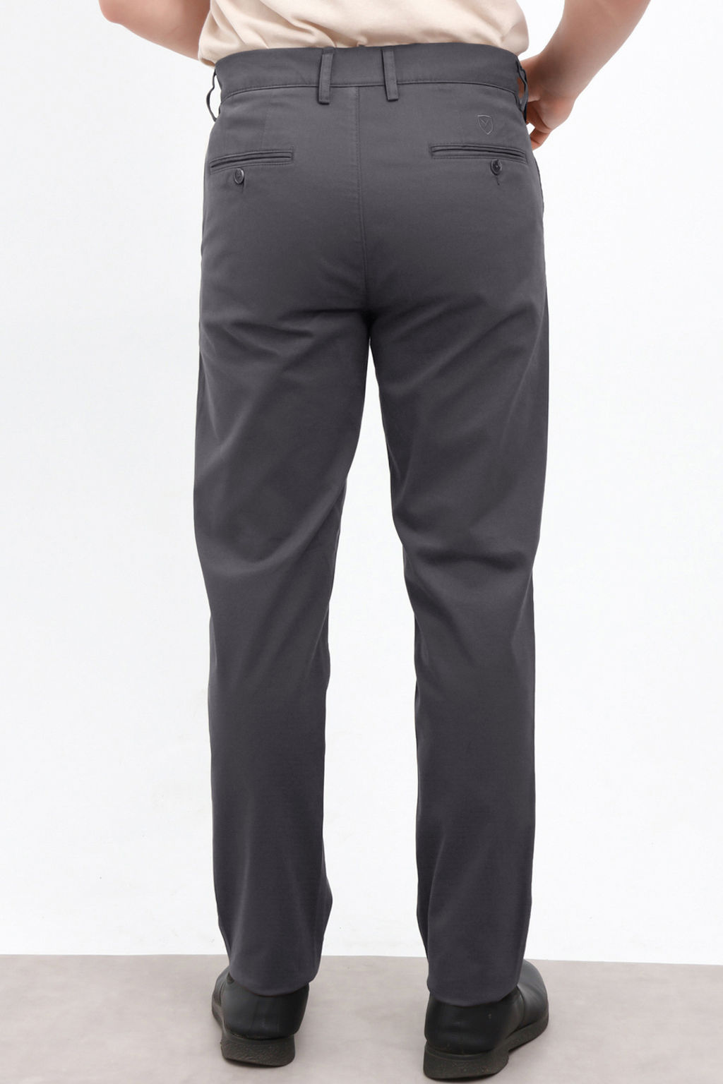 Antrasit Erkek Dokulu Kumas Pantolon TMNAW26PL00029