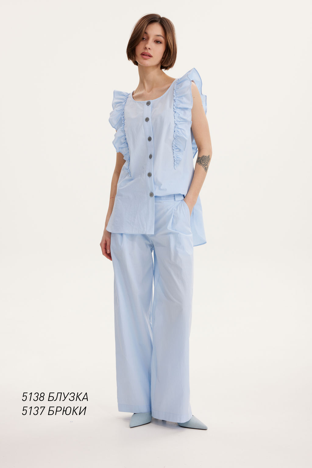 Блузка 5138 - Niv niv fashion фото 7