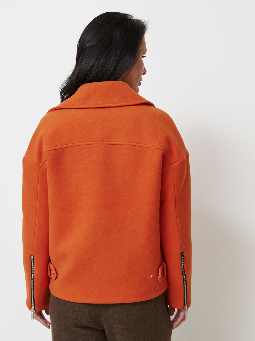 Пальто женское 1-4103/1-0364 апельсин