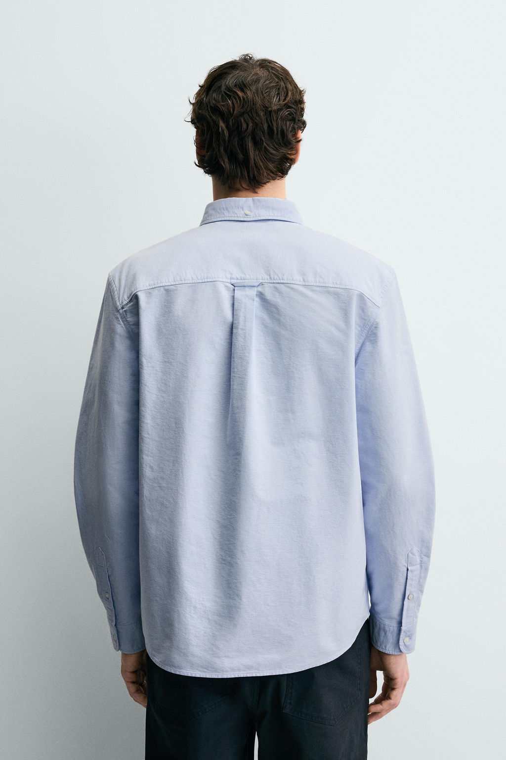 TEXTURED OXFORD SHIRT - Zara фото 12