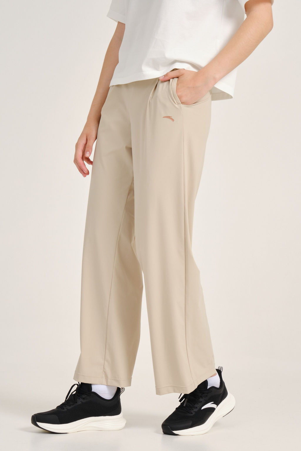 Брюки трикотажные Бежевый - Anta фото 4