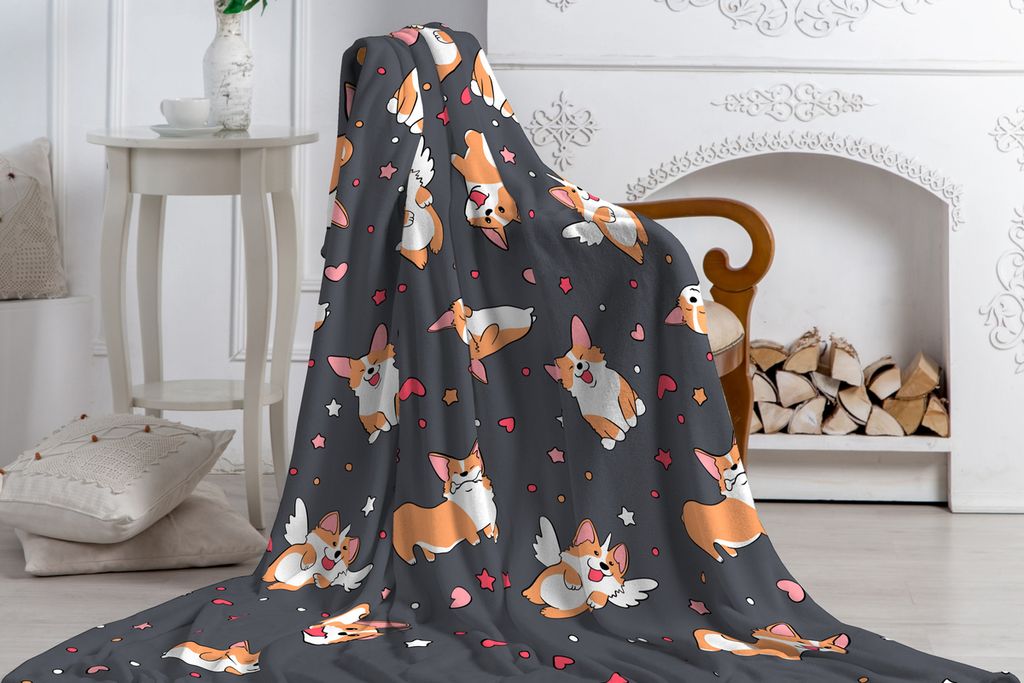 Плед Аэро Софт PAVLine FREEDom Корги - Протекс фото 2