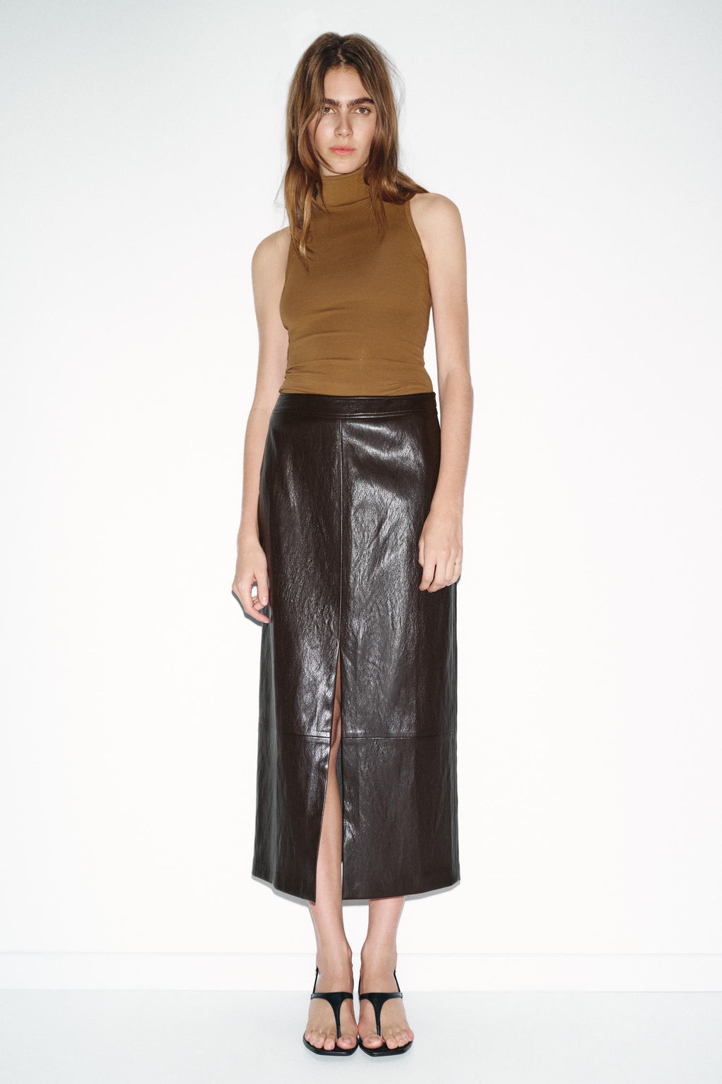 SLEEVELESS HIGH NECK TOP - Zara фото 11