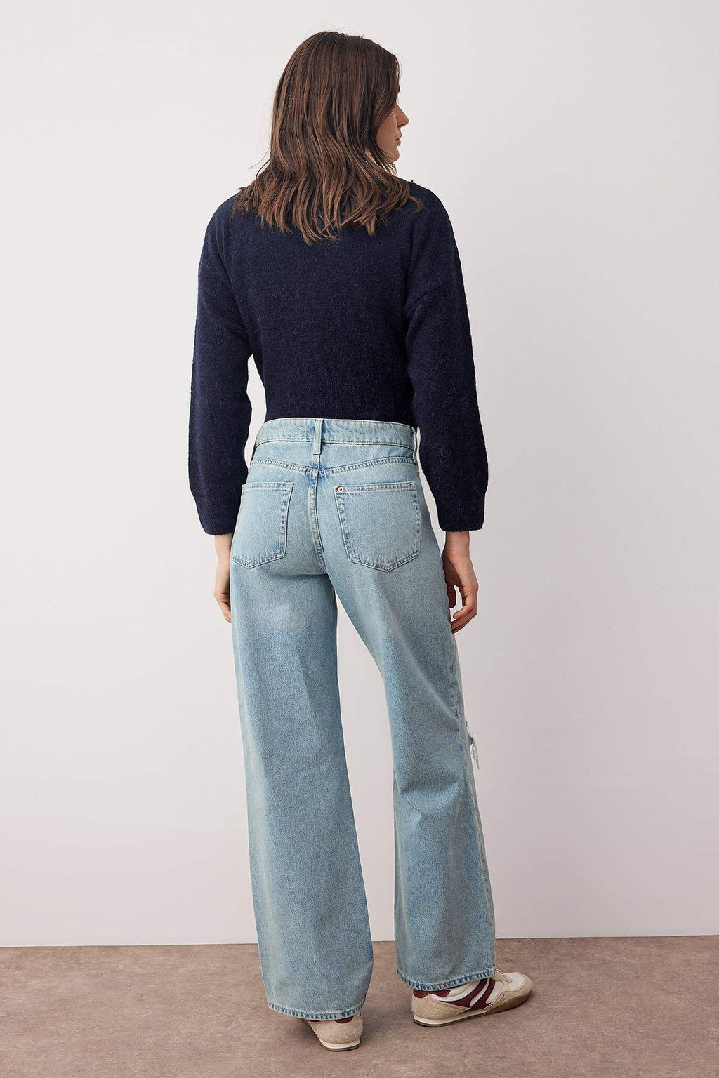 Mavi Y?rt?kl? Normal Bel Yeni Straight Jeans TWOAW26JE00191 - Trendyolmilla фото 4