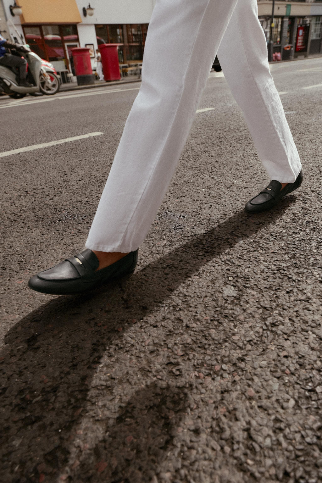 LEATHER PENNY LOAFERS - Zara фото 3