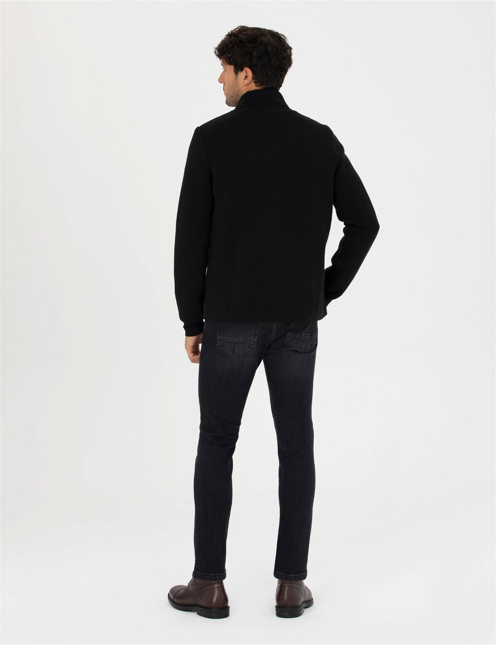 Siyah Slim Fit Jean Pantolon