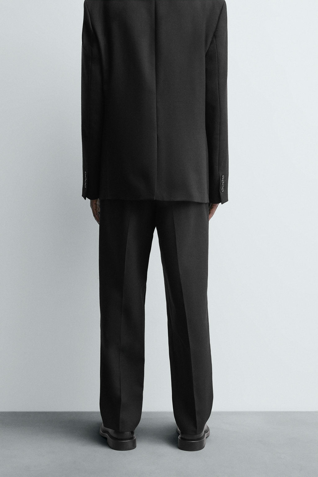 100% WOOL SUIT TROUSERS - Zara фото 3