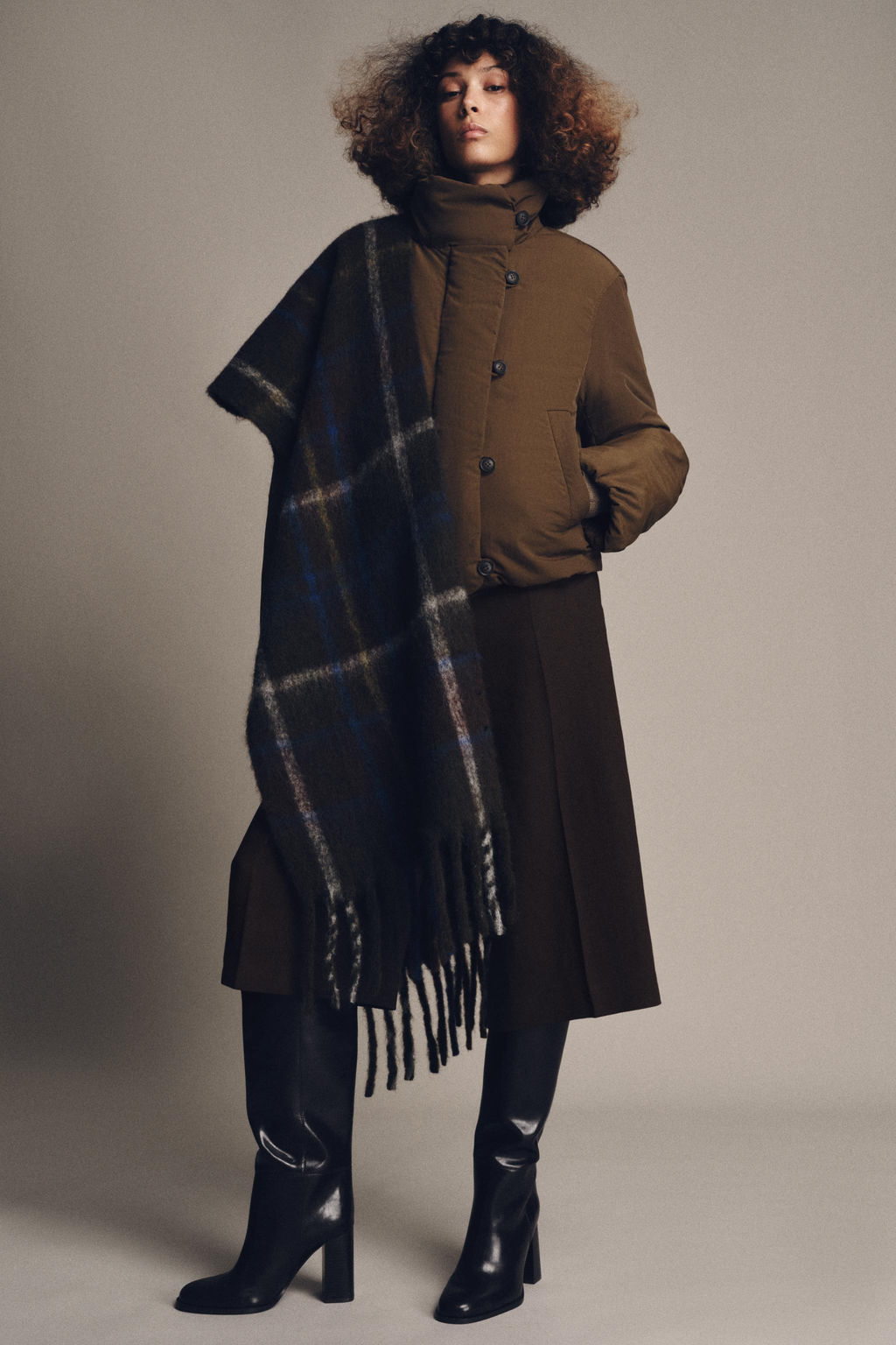 ZW QUILTED JACKET - Zara фото 5