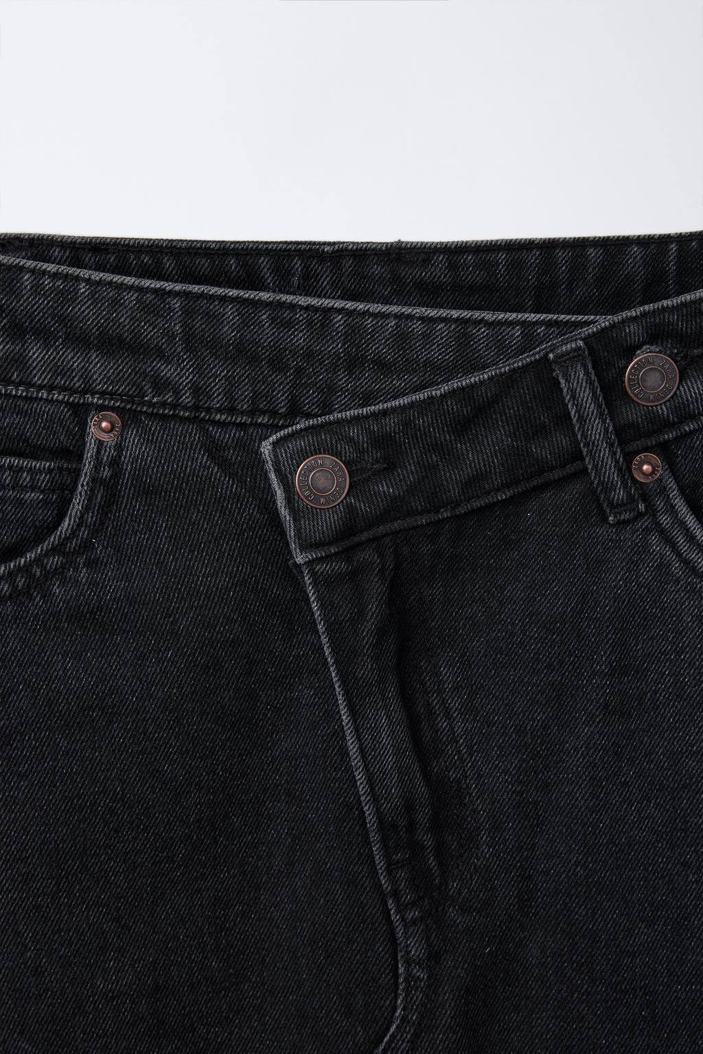 DENIM MIDI SKIRT - Zara фото 7
