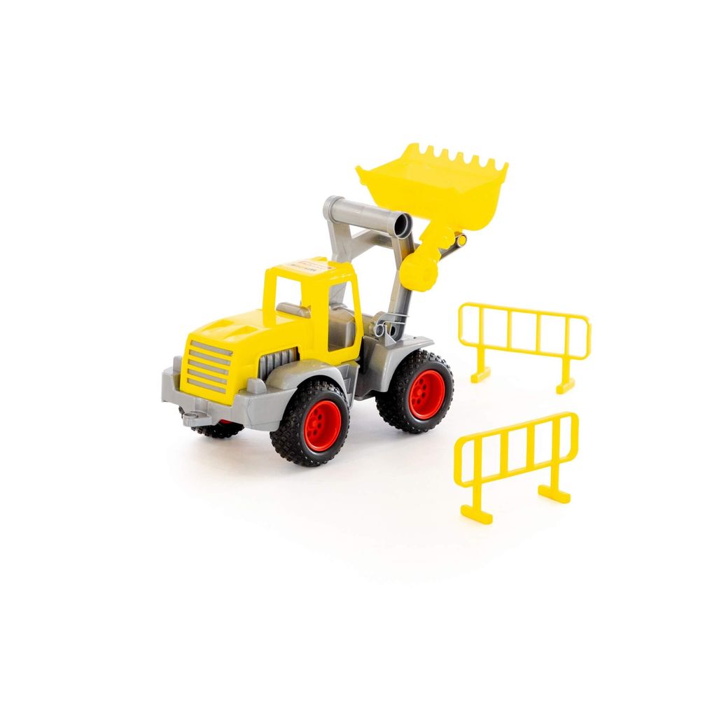 КонсТрак, трактор-погрузчик (в коробке) - Полесье фото 4