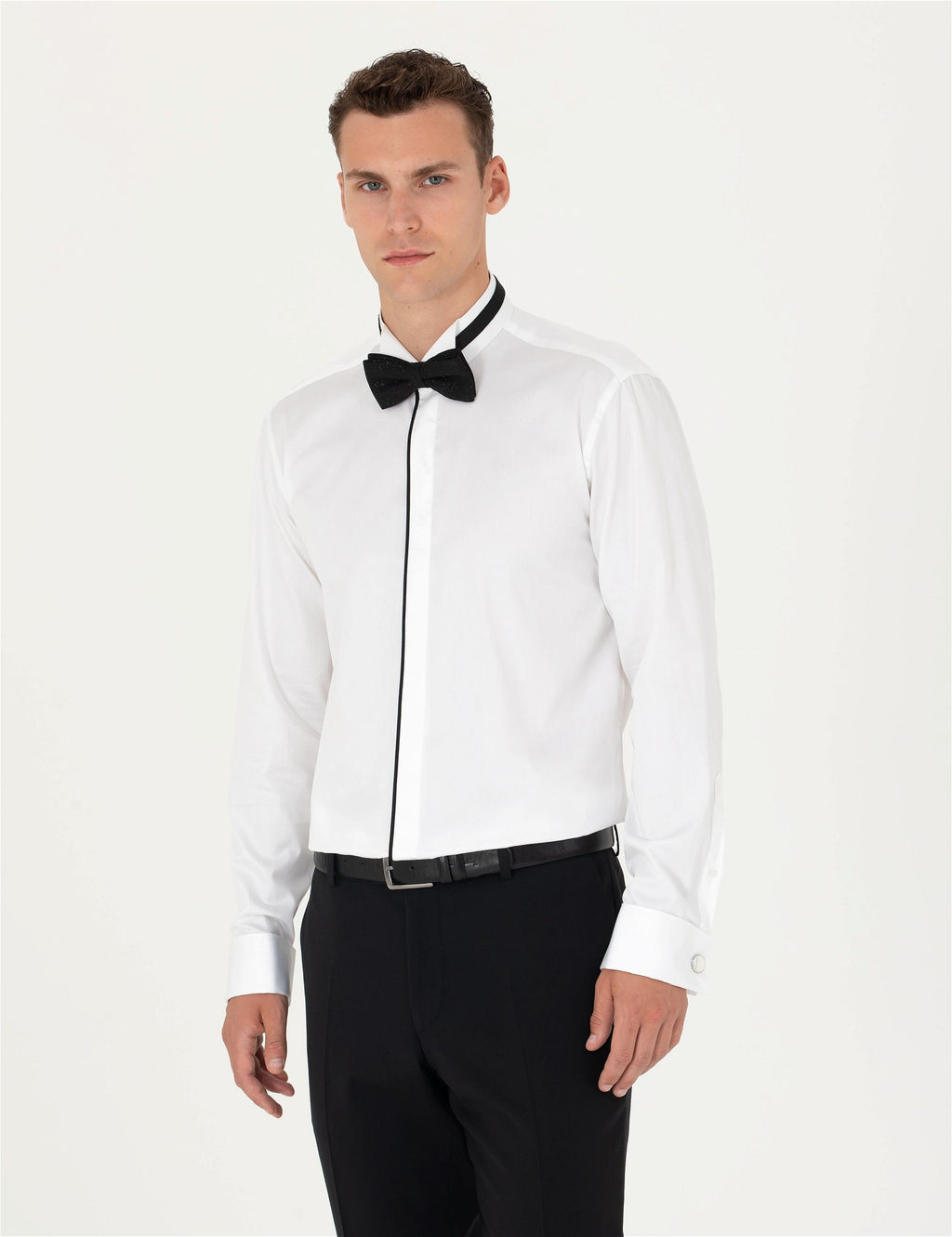 Beyaz Slim Fit Smokin G_mlek - Pierre cardin фото 3